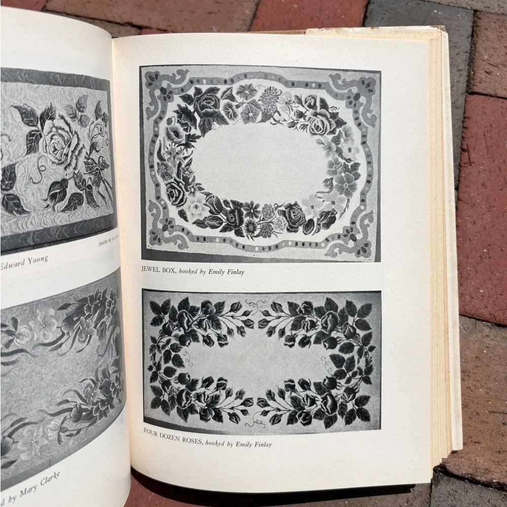 1951 Creating Hooked Rugs Rug Making MCM Mid Century Crafts - Picture 7 of 13